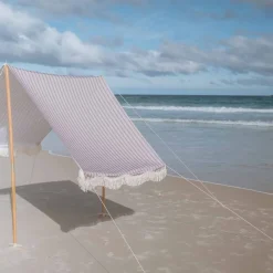 Clearance Emil Randigt Strandtält Taupe Uteleksaker & Sport