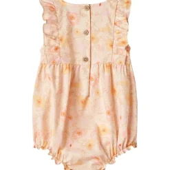 Clearance Emmaline Romper Alabaster Flower Bobbles Barn Bodys & Bodysuits
