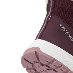Hot Equip Defence Warm WP 2V Slitstarka Vattentäta Skor Grape/antique Rose Barn Kängor, Stövlar & Vinterskor
