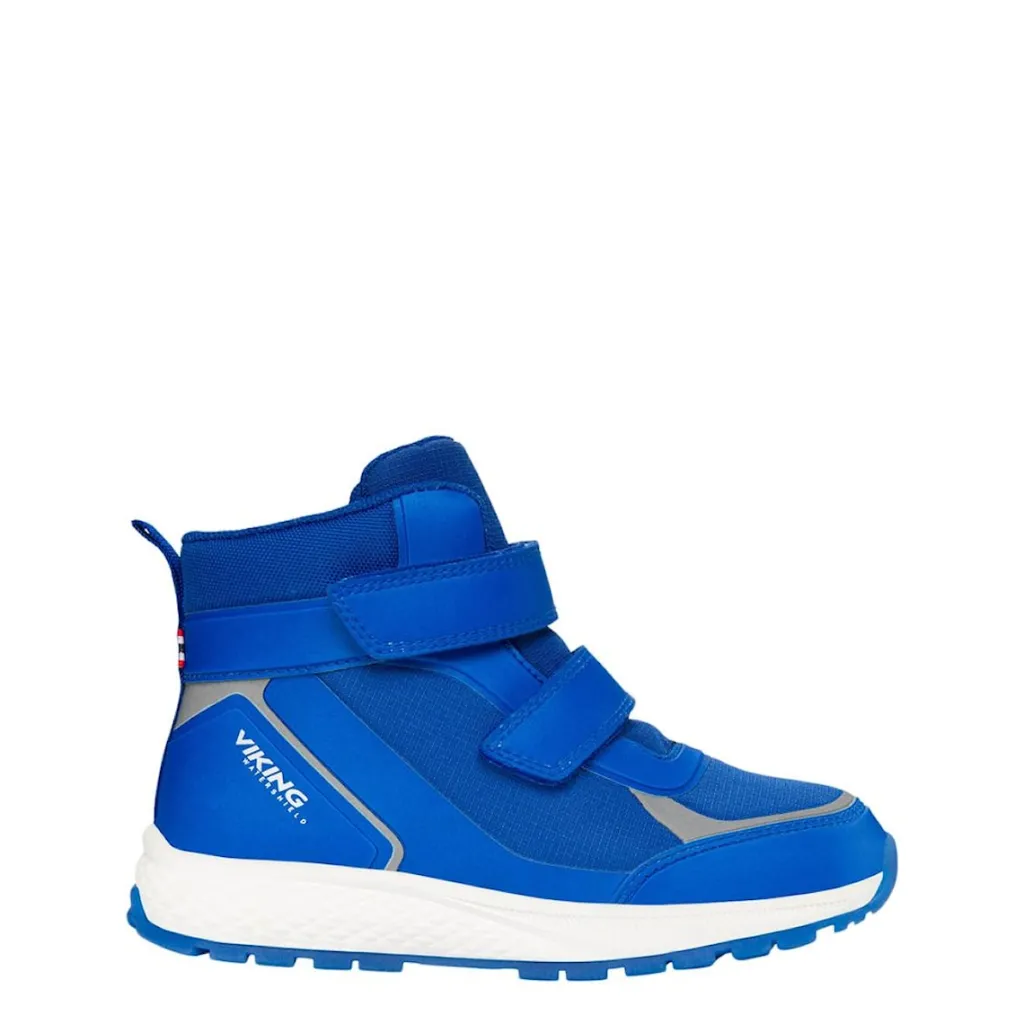Sale Equip Glow Vattentäta Kängor Blå Barn Sneakers