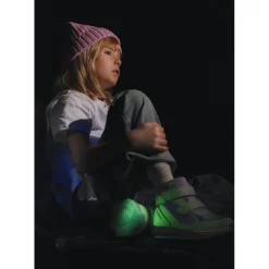 Sale Equip Glow Vattentäta Kängor Blå Barn Sneakers