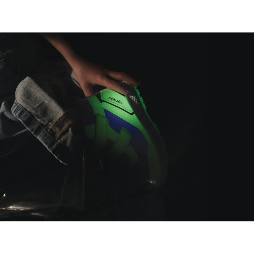 Sale Equip Glow Vattentäta Kängor Blå Barn Sneakers