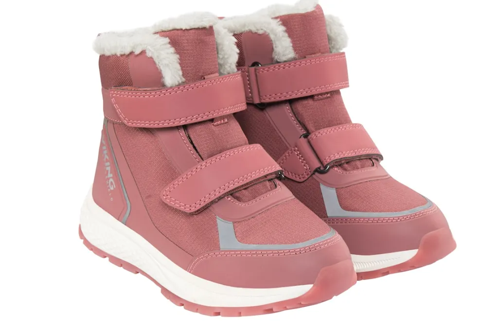Discount Equip Glow Warm WP 2V Vattentäta Skor Pink Barn Kängor, Stövlar & Vinterskor