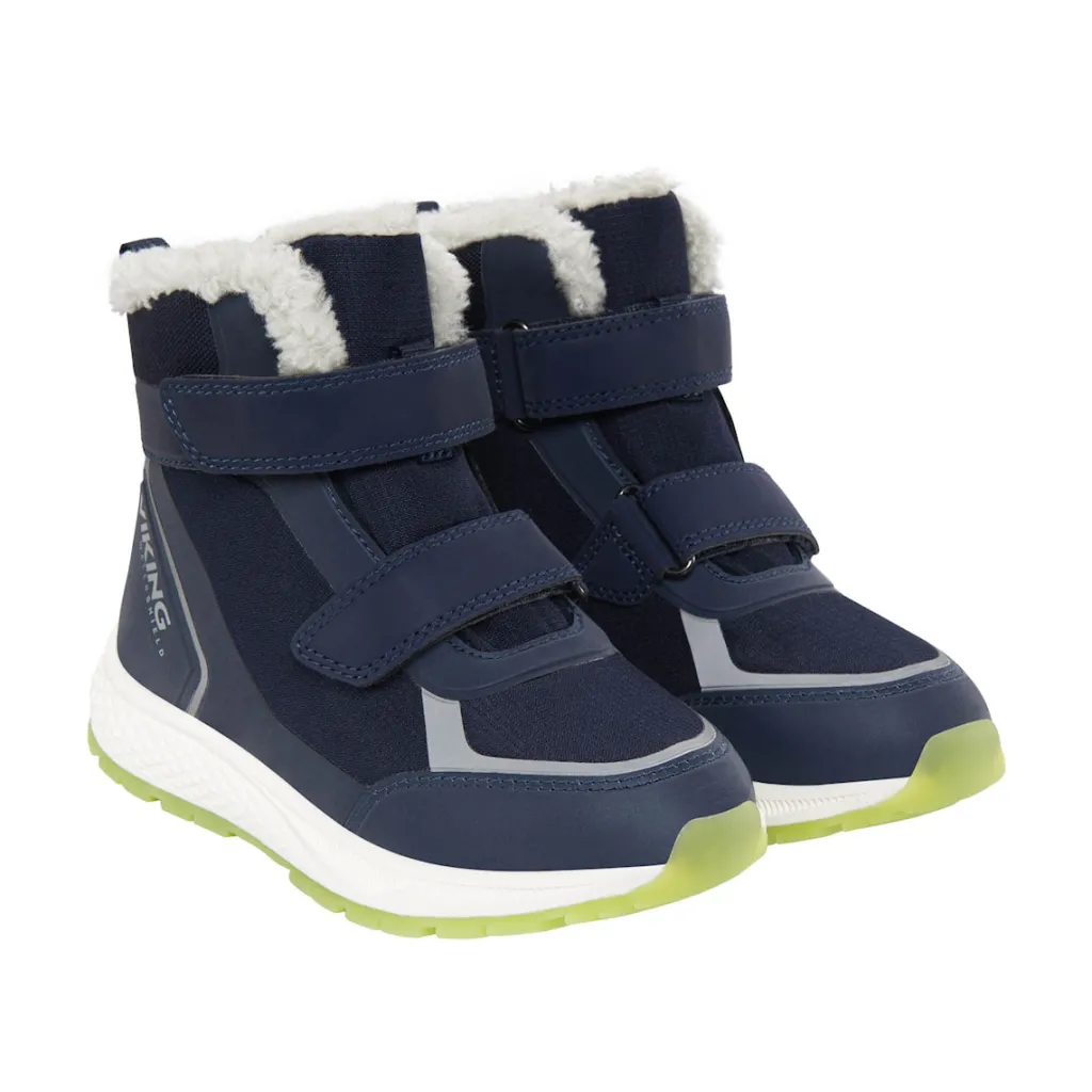Online Equip Glow Warm WP 2V Vattentäta Skor Navy Barn Kängor, Stövlar & Vinterskor