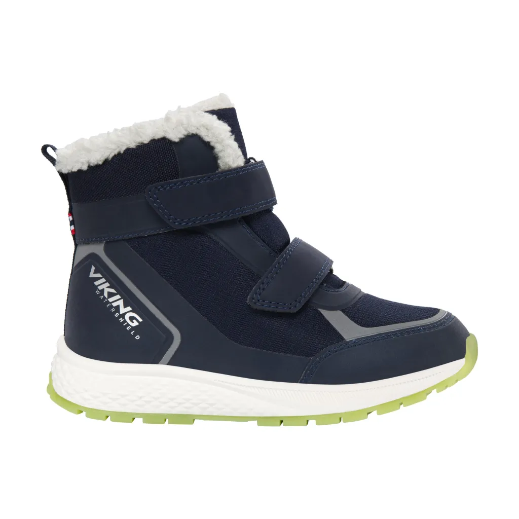 Online Equip Glow Warm WP 2V Vattentäta Skor Navy Barn Kängor, Stövlar & Vinterskor