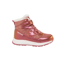 Discount Equip Star Warm WP 1V SL Vattentäta Skor Pink Barn Kängor, Stövlar & Vinterskor