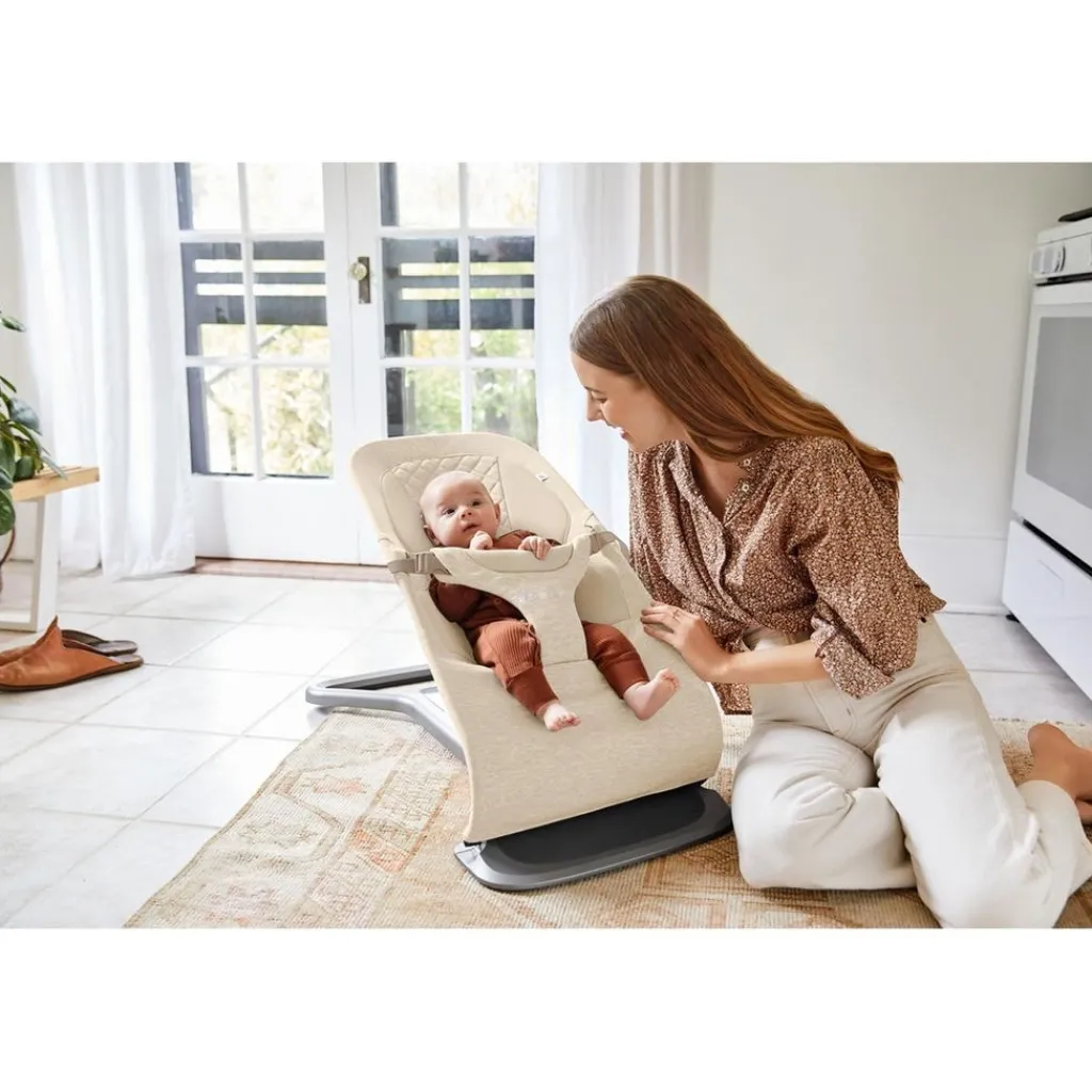 Sale Evolve 3-i-1 Babysitter Gräddvit Babysitter & Gungor