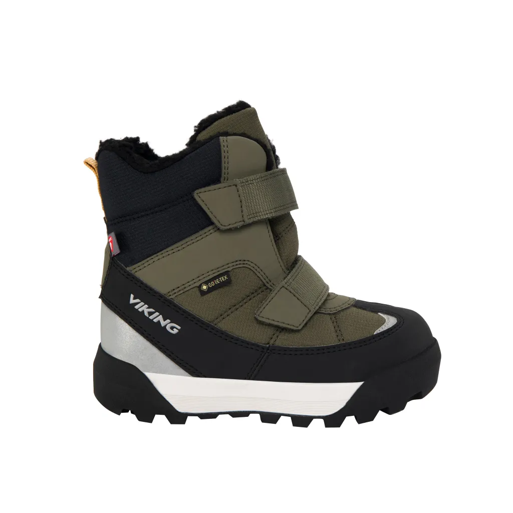 Outlet Expower Warm GTX 2V Vattentäta Vinterkängor Olive Barn Kängor, Stövlar & Vinterskor