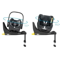 Clearance FamilyFix 360 ISOFIX Bilstolsbas Black Barn Bilbarnstolar