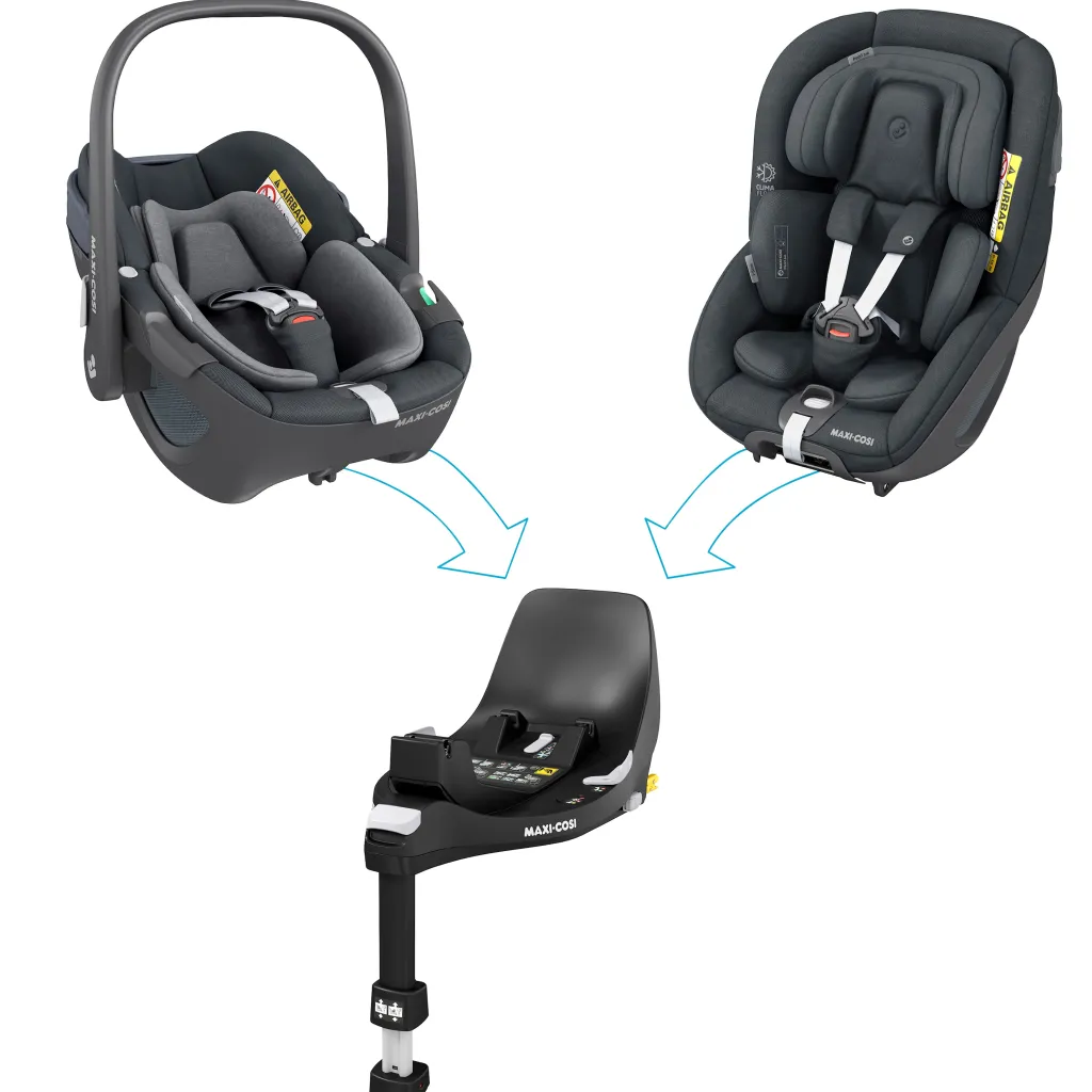 Clearance FamilyFix 360 ISOFIX Bilstolsbas Black Barn Bilbarnstolar