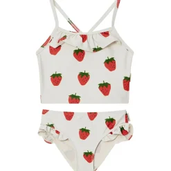 Sale Fiji Mönstrad Tankini Med Jordgubbar Gräddvit Barn Uv-Kläder & Badkläder