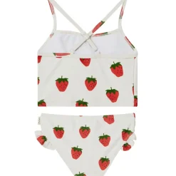 Sale Fiji Mönstrad Tankini Med Jordgubbar Gräddvit Barn Uv-Kläder & Badkläder