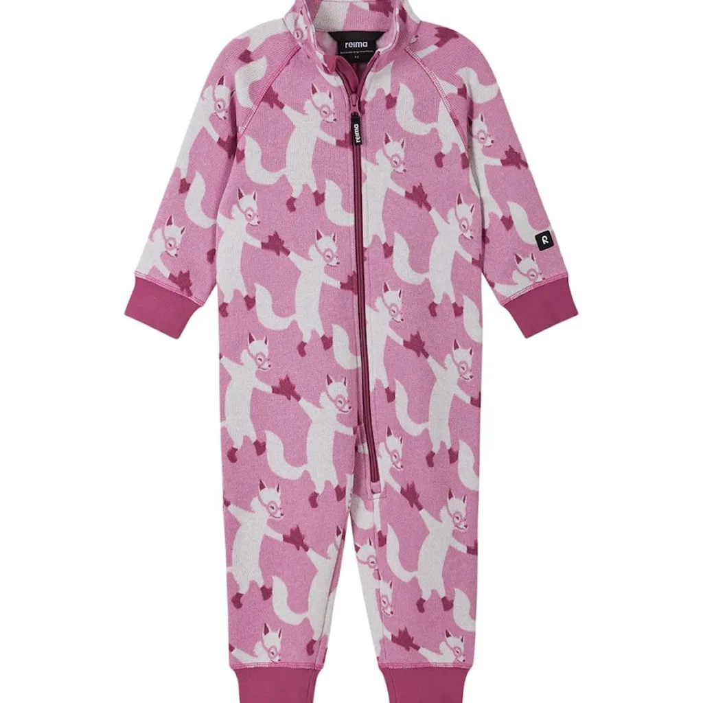 Discount Fleeceoverall Myytti-Mauve Pink Barn Fleecekläder