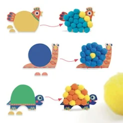 New Fluffy Animals Hantverkssats Kreativitet