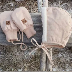 Hot Fodrad Babymössa Blushing Pink Barn Accessoarer