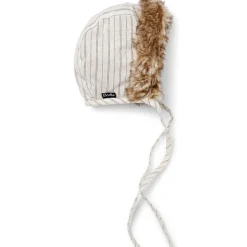 New Fodrad Babymössa Pinstripe Barn Accessoarer