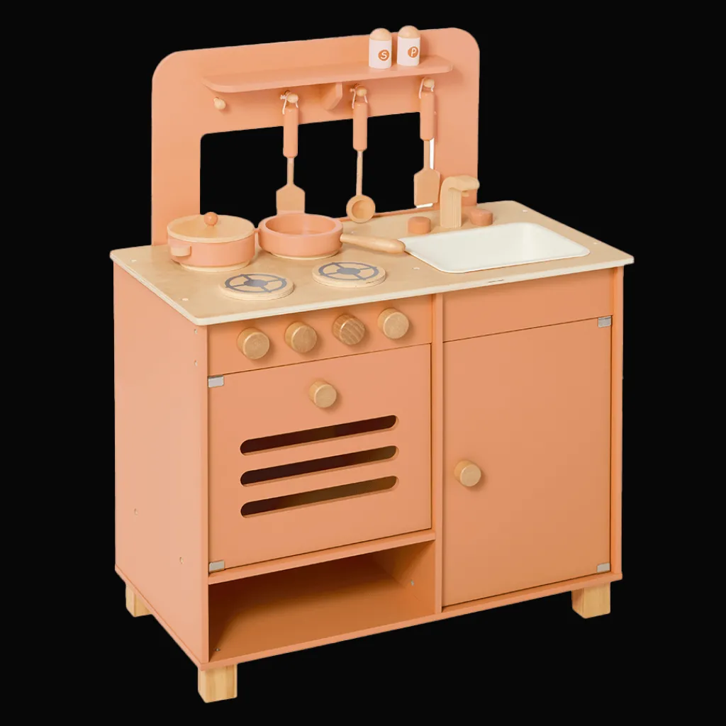 Clearance FSC 100% Leksakskök Light Terracotta Låtsaslek & Rollek