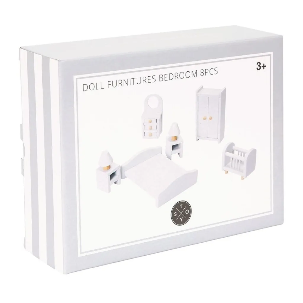 Outlet FSC 100% Sovrumsset Dockor & Dockhus