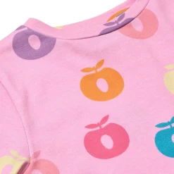 Gala With Apples Långärmad T-shirt Pink Lilac Barn Tröjor & Toppar