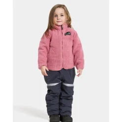 Discount Gibbs Kids 2 Jumper Med Halv Dragkedja Heather Pink Jackor & Kappor
