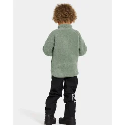 Online Gibbs Kids 2 Jumper Med Halv Dragkedja Light Moss Jackor & Kappor