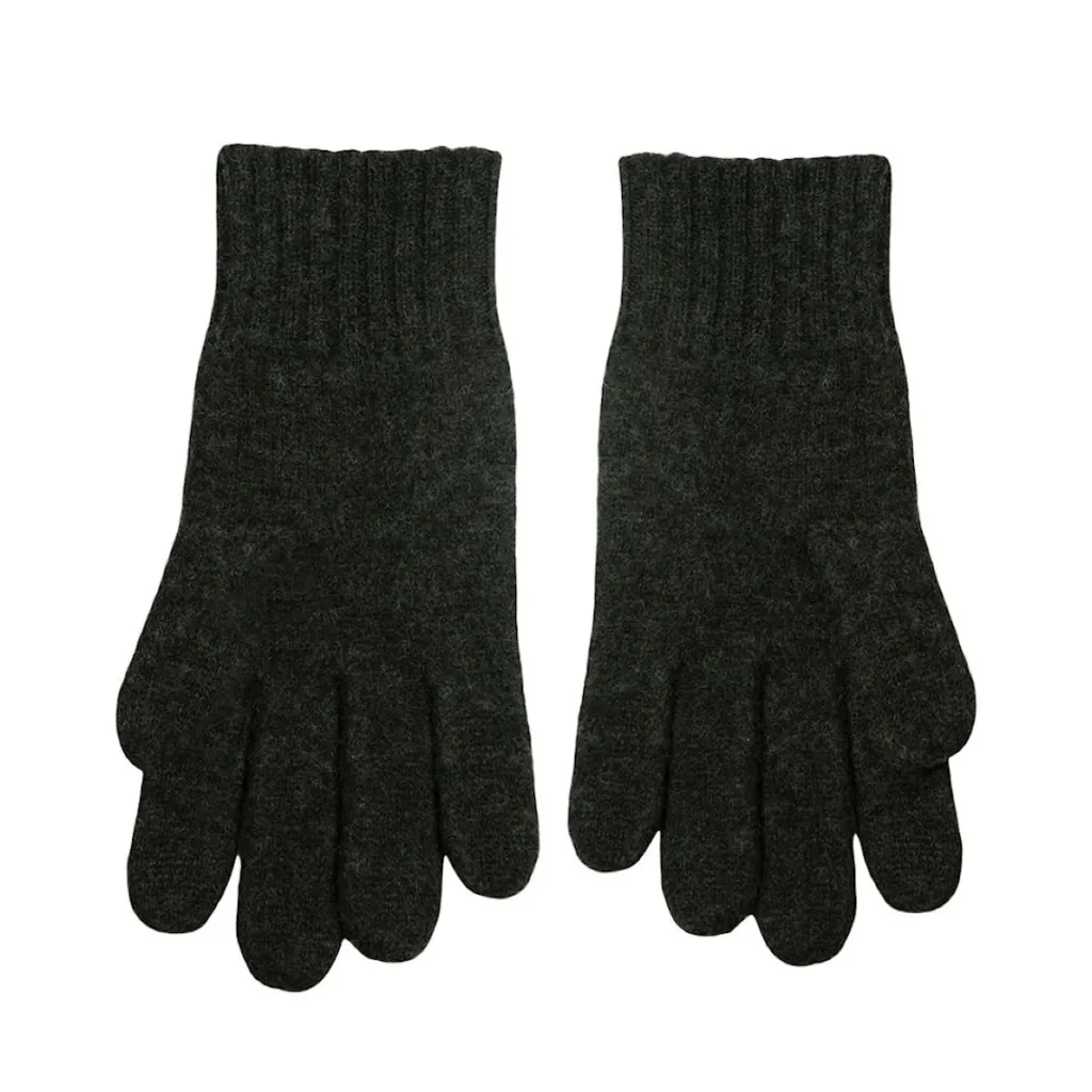 Best Gloves Kids Dk. Brown Melange Barn Accessoarer