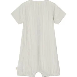 Discount GOTS Alfred Randig Romper Blå Barn Bodys & Bodysuits