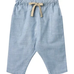 Outlet GOTS Arne Byxor Blue Stripe Barn Byxor & Shorts