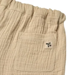 Outlet GOTS Atlasz Kortärmad Skjorta Soft Sand Barn Byxor & Shorts