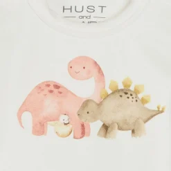 Online GOTS Bebe Baby Body Dusty Rose Barn Bodys & Bodysuits