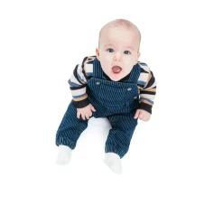 Hot GOTS Buster Baby Body Beige Melange Barn Bodys & Bodysuits