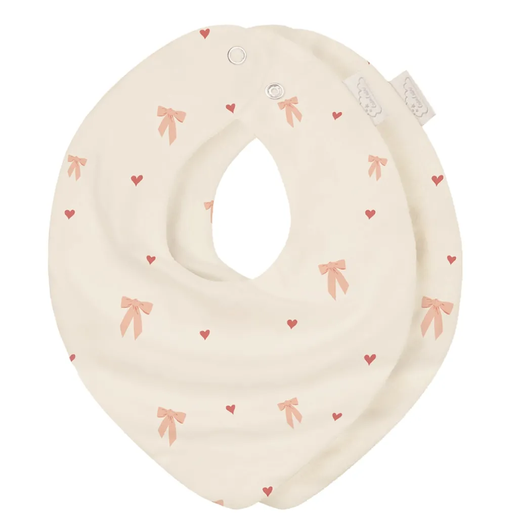 Best GOTS Haklapp 2-Pack Bows Nappflaskor & Hakklappar