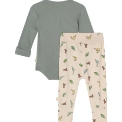 New GOTS Johan Nyfödd Set Dinosaur Barn Outfits & Gåvoset