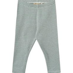 New GOTS Jules Leggings I Jersey Stormy Sea Stripe Barn Byxor & Shorts