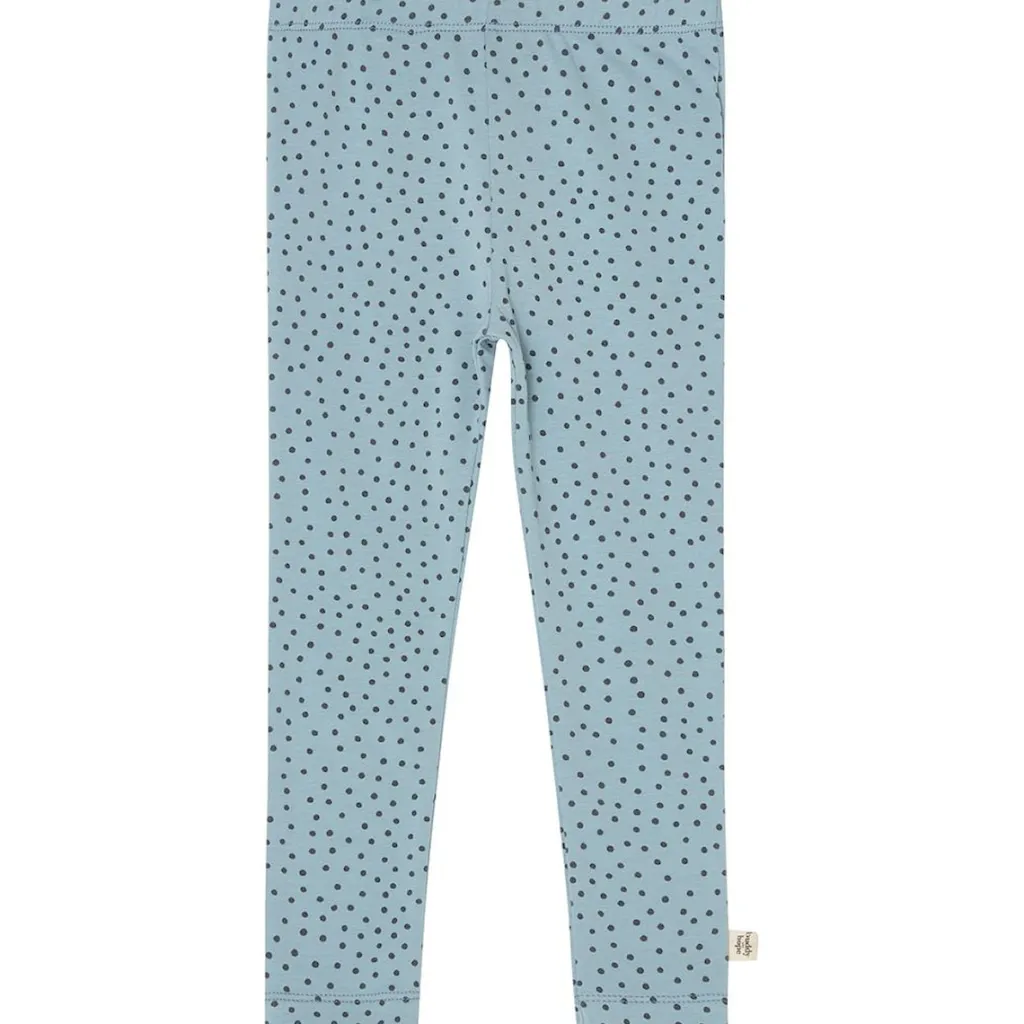 Online GOTS Kalle Leggings Blue Dots Barn Byxor & Shorts