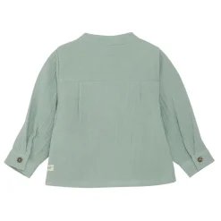 Discount GOTS Kortärmad Muslinskjorta Jadeite Barn Tröjor & Toppar