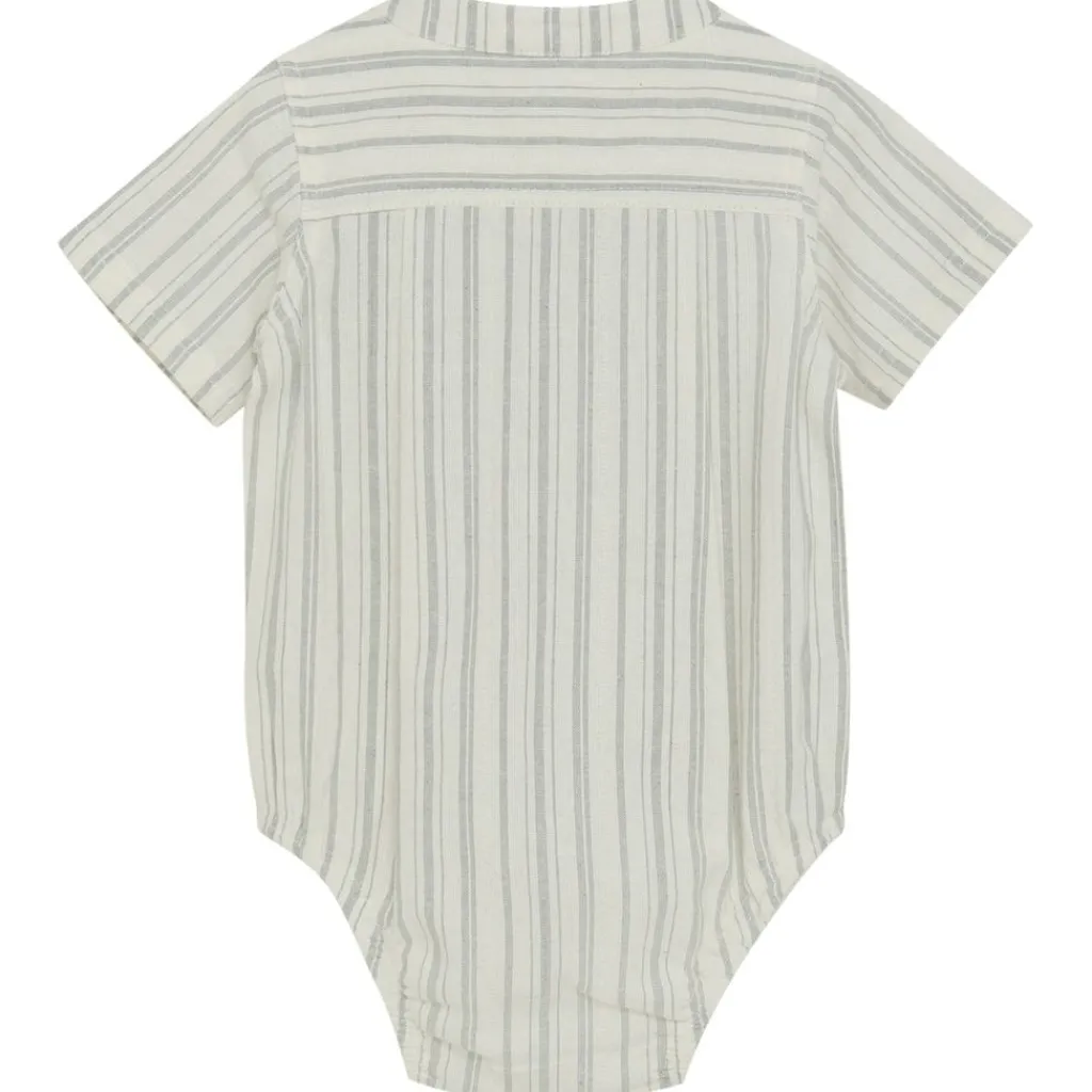 Best GOTS Kortärmad Skjorta Body Eggnog Barn Bodys & Bodysuits