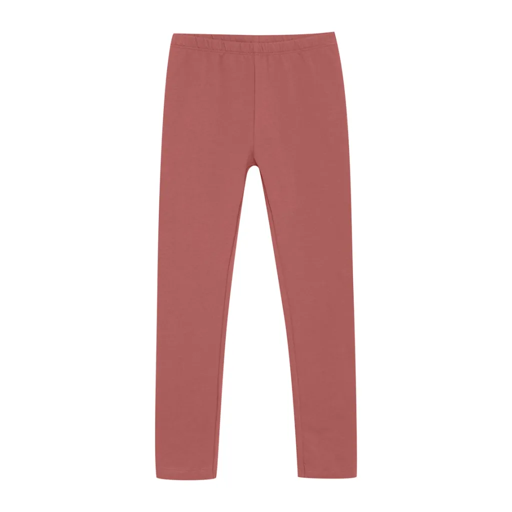 New GOTS Leggings Withered Rose Barn Byxor & Shorts