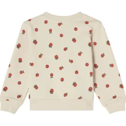Online GOTS Martin Mönstrat Mjukisset Med Äpplen Gräddvit Barn Outfits & Gåvoset