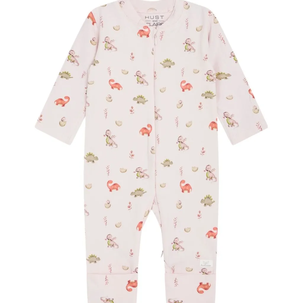 New GOTS Mich Mönstrad Bodysuit Skin Chalk Barn Bodys & Bodysuits