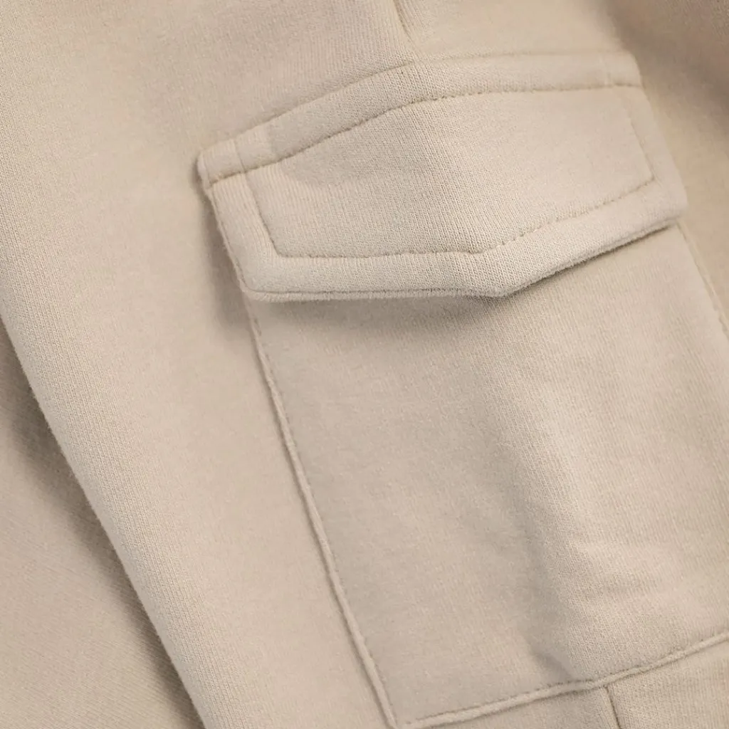 Outlet GOTS Mjukisbyxor Cement Barn Byxor & Shorts