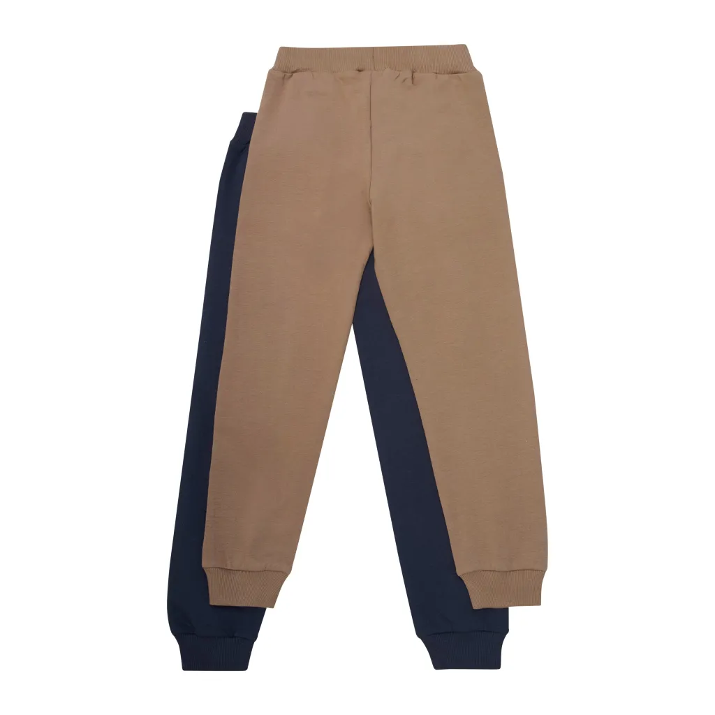 Discount GOTS Mjukisbyxor 2-pack Parisian Night Barn Byxor & Shorts