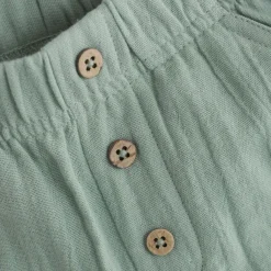 Online GOTS Muslin Shorts Jadeite Barn Byxor & Shorts
