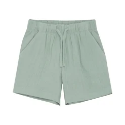 Clearance GOTS Muslin Shorts Jadeite Barn Byxor & Shorts
