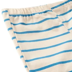 Clearance GOTS Patras Randiga Cykelshorts Blå Barn Byxor & Shorts