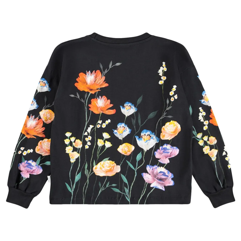 Clearance GOTS Reniza Långärmad T-shirt Flower Picking Barn Tröjor & Toppar