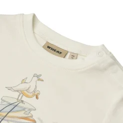 GOTS Ricco T-shirt Ivory Barn Tröjor & Toppar