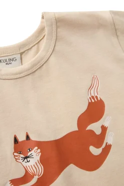 Online GOTS Santorini T-shirt Madelen Möllard Fox Barn Tröjor & Toppar