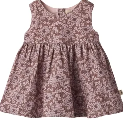 Online GOTS Sienna Mönstrad Baby-klänning Hydrangeas Barn Klänningar & Kjolar