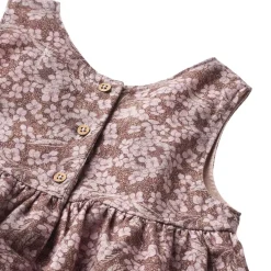 Online GOTS Sienna Mönstrad Baby-klänning Hydrangeas Barn Klänningar & Kjolar